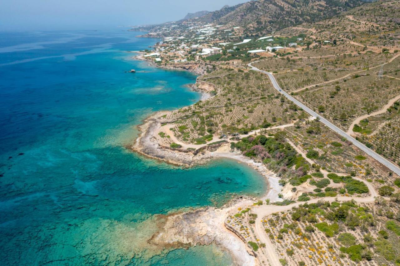 Villa Sea View Pine House à Makrýgialos Extérieur photo