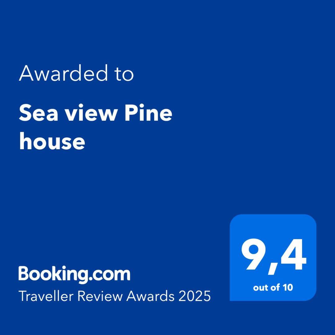 Villa Sea View Pine House à Makrýgialos Extérieur photo